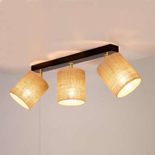 home24 Deckenleuchte Jute V