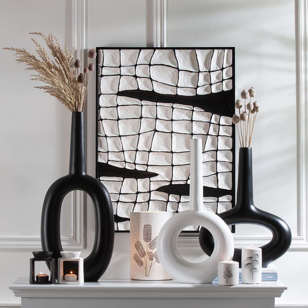 home24 Vase Oval I
