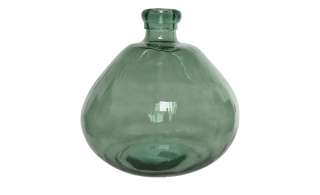 Vase ¦ grün ¦ Glas  Ø: 33 Dekoration > Vasen - Höffner