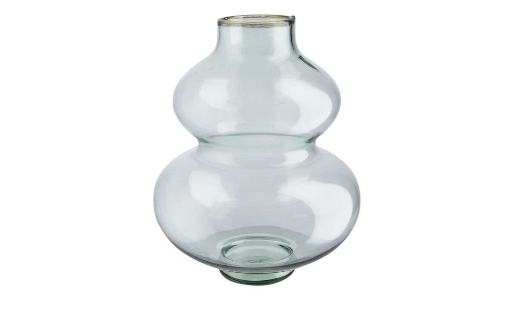 Vase ¦ grün ¦ Glas  Ø: 17 Dekoration > Vasen - Höffner