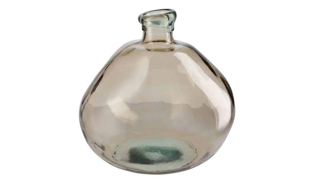 Vase ¦ braun ¦ Glas  Ø: 33 Dekoration > Vasen - Höffner