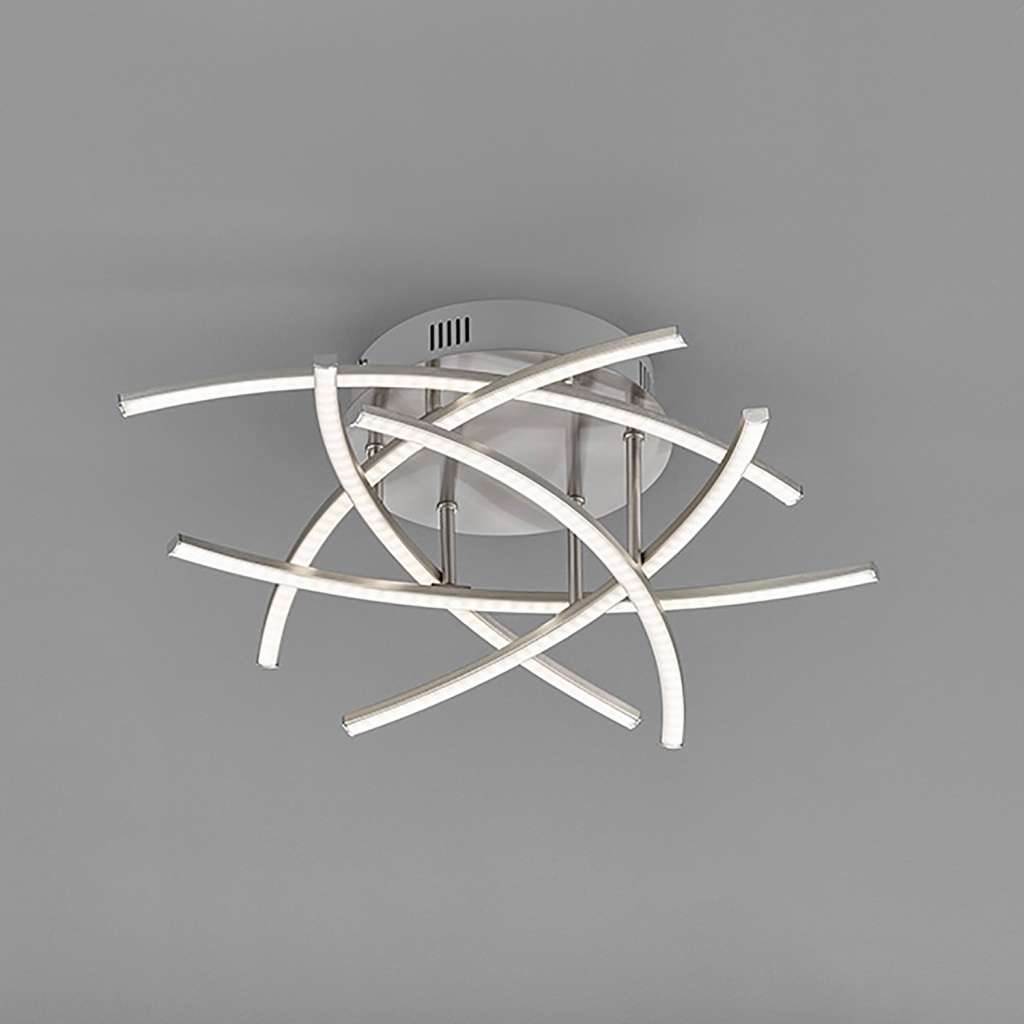 home24 LED-Deckenleuchte Cross II