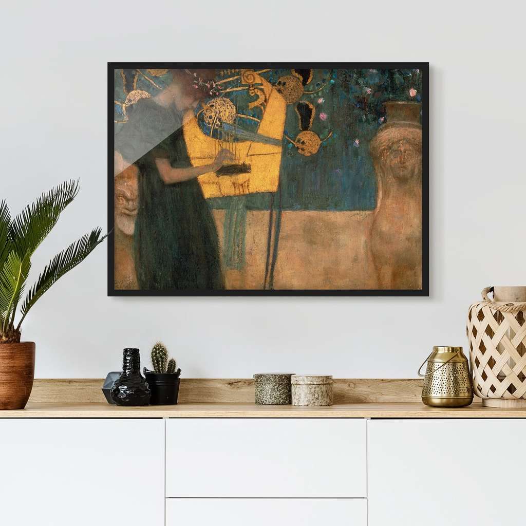 home24 Bild Gustav Klimt Die Musik I