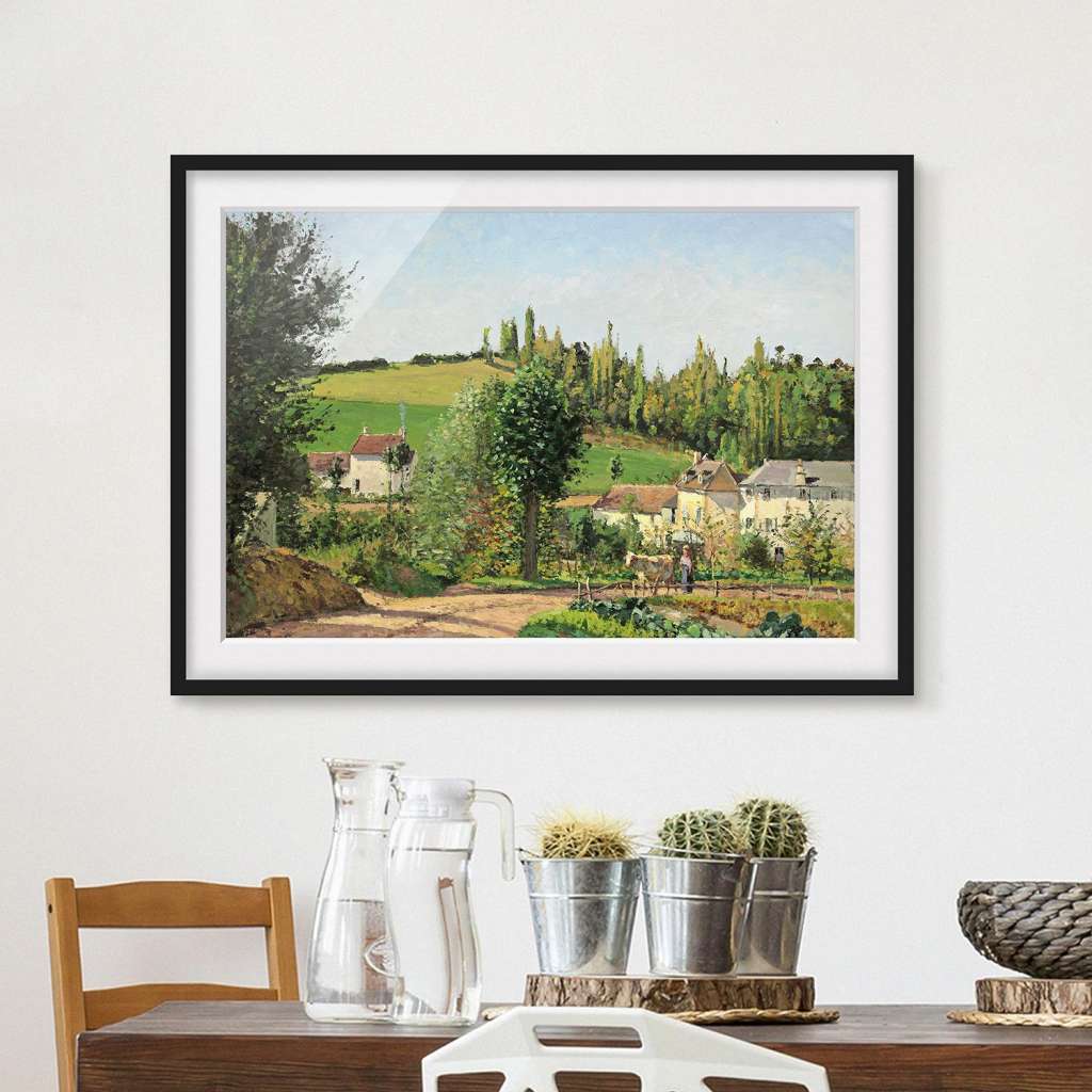 home24 Bild Camille Pissarro Kleines Dorf II
