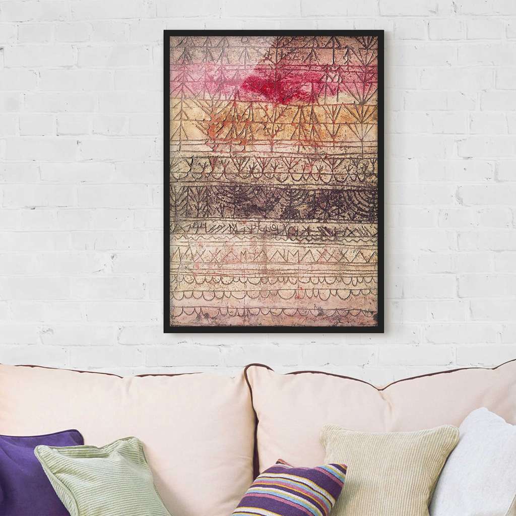 home24 Bild Paul Klee Jungwaldtafel V