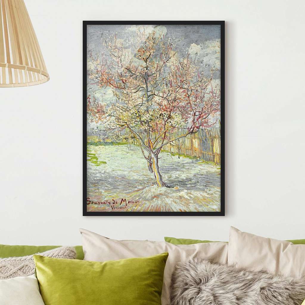 home24 Bild van Gogh Blühende Pfirsichbäume