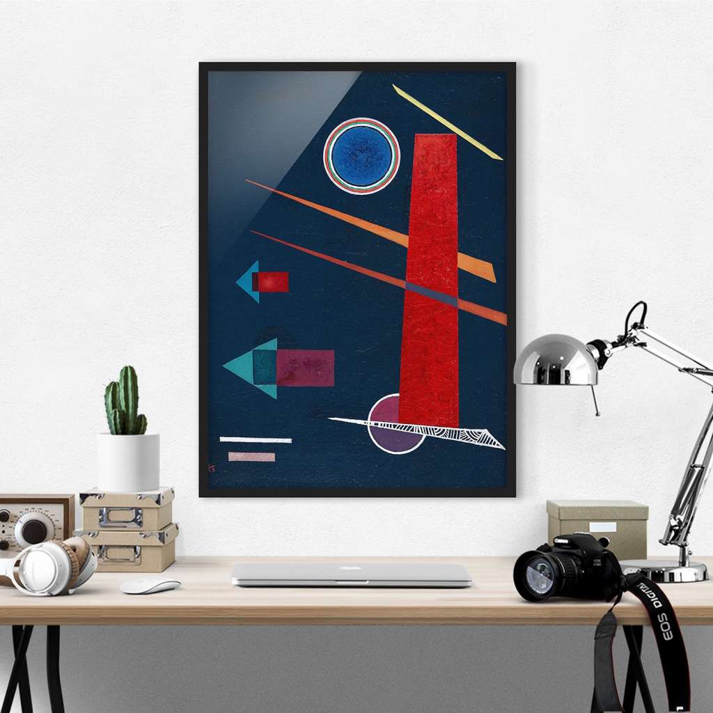 home24 Bild Wassily Kandinsky Mächtiges Rot V