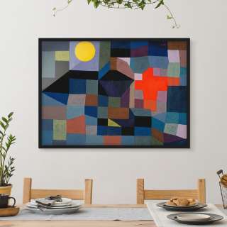 home24 Bild Paul Klee Feuer bei Vollmond I