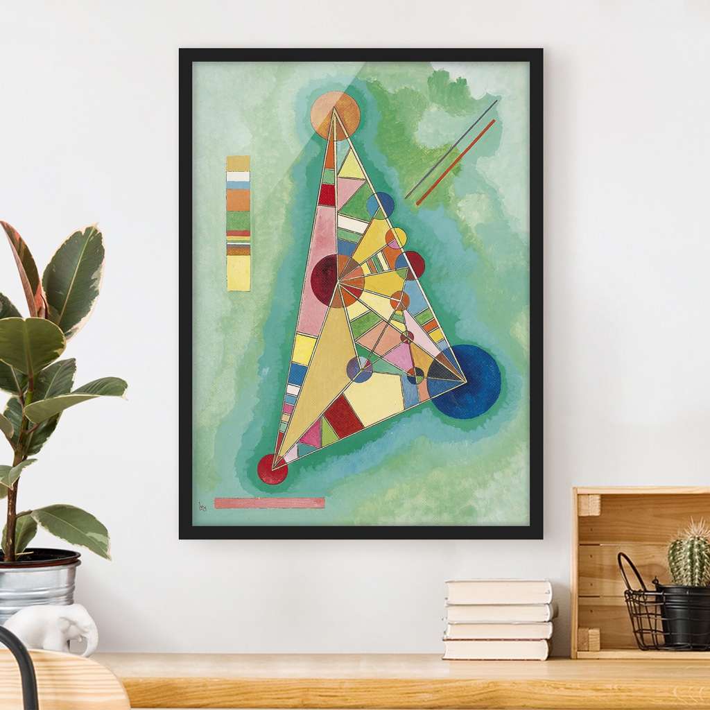 home24 Bild Wassily Kandinsky Dreieck