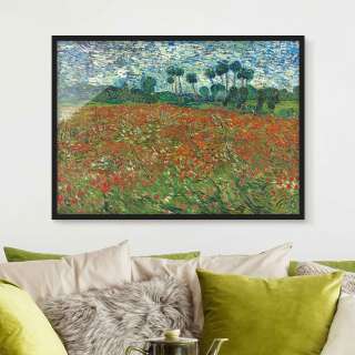 home24 Bild Vincent van Gogh Mohnfeld I