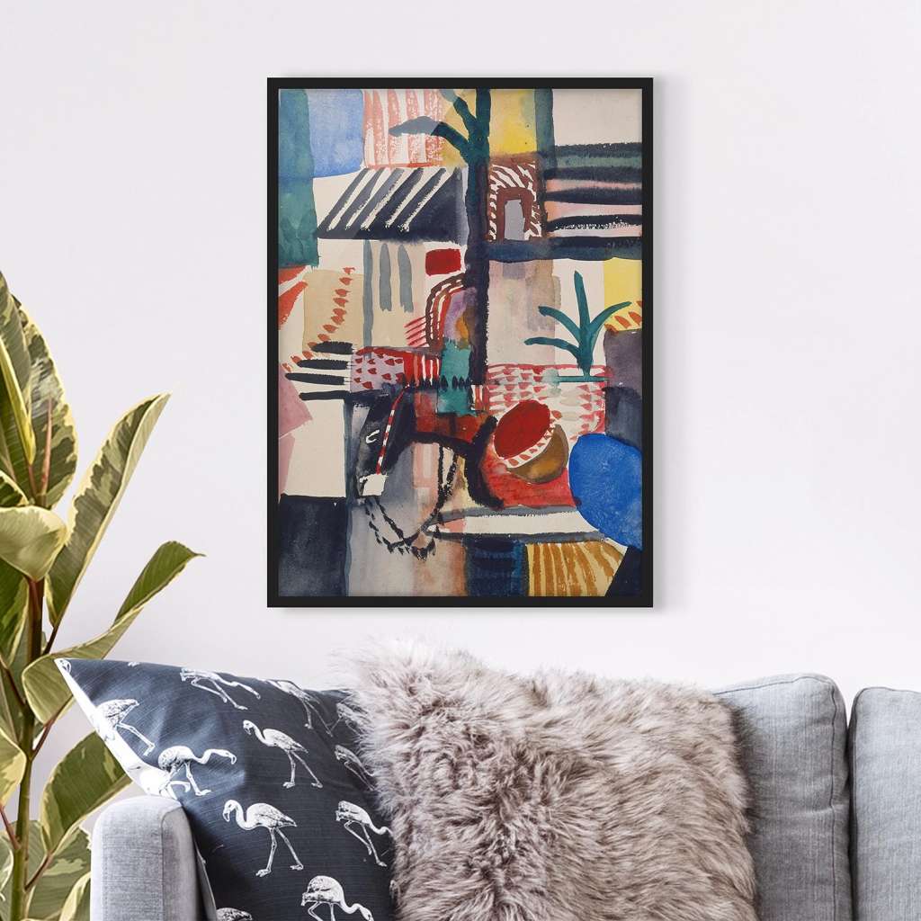 home24 Bild August Macke Mann mit Esel V