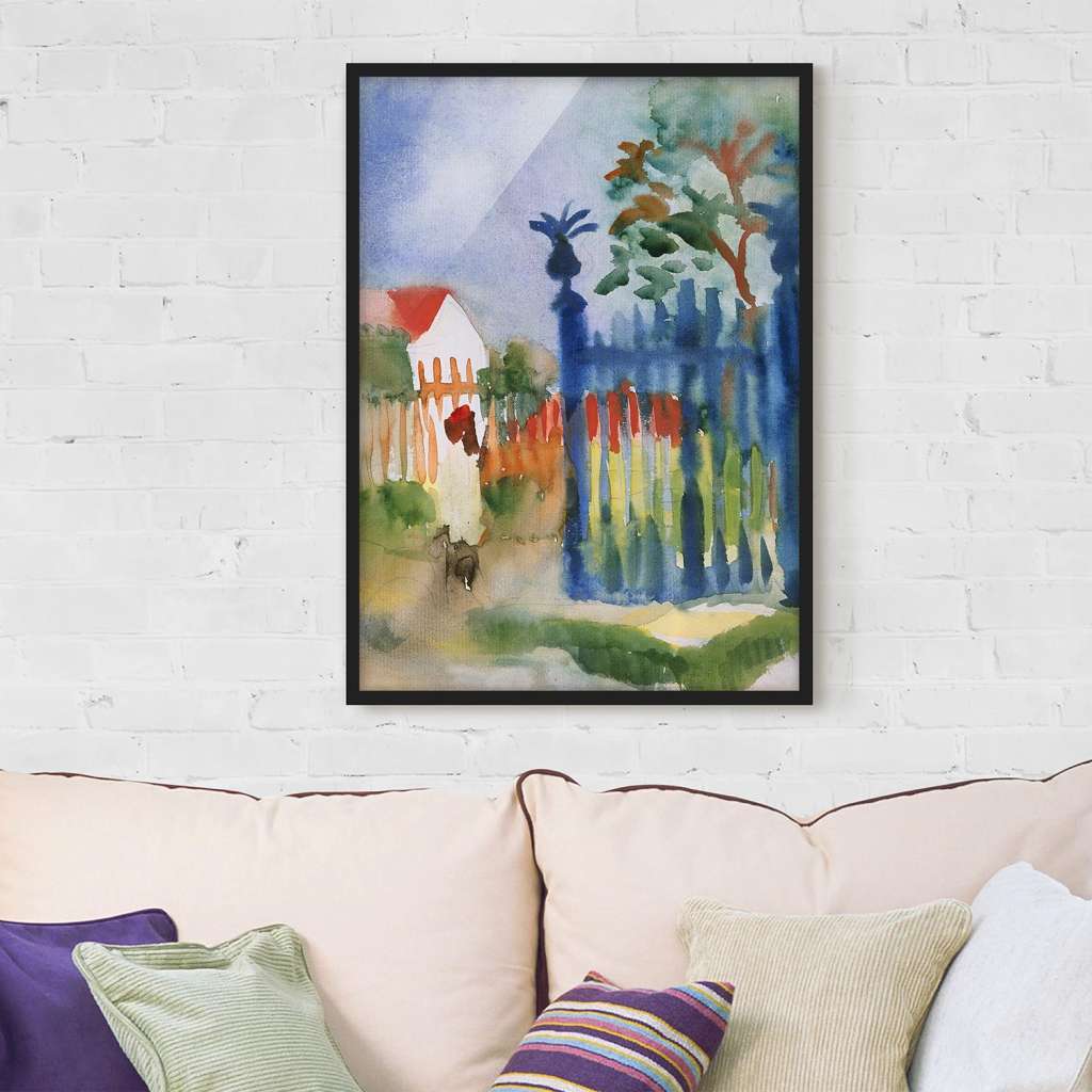 home24 Bild August Macke Gartentor