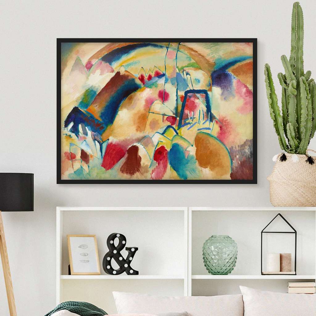 home24 Bild Kandinsky Landschaft mit Kirche V