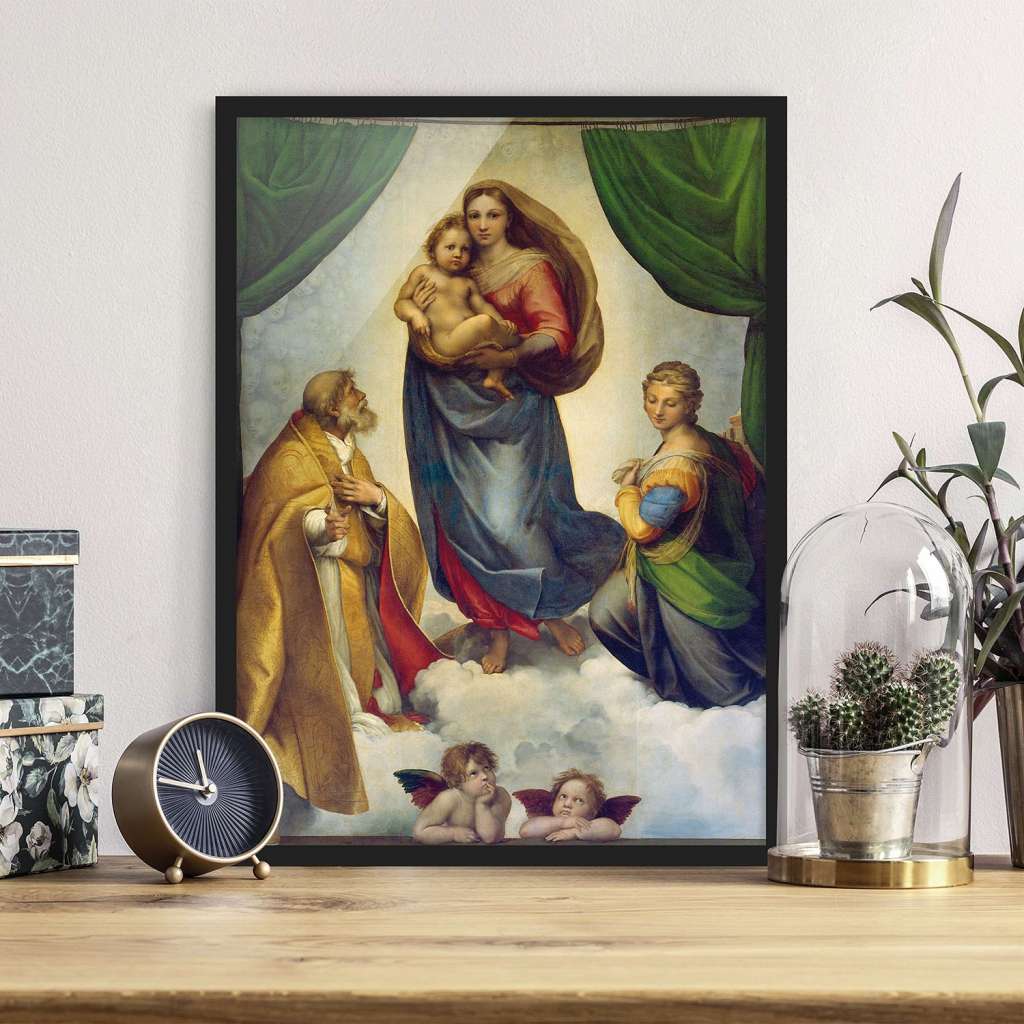 home24 Bild Raffael Die Sixtinische Madonna
