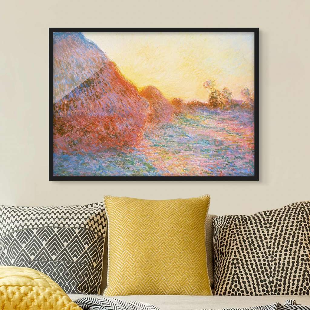 home24 Bild Claude Monet Strohschober V