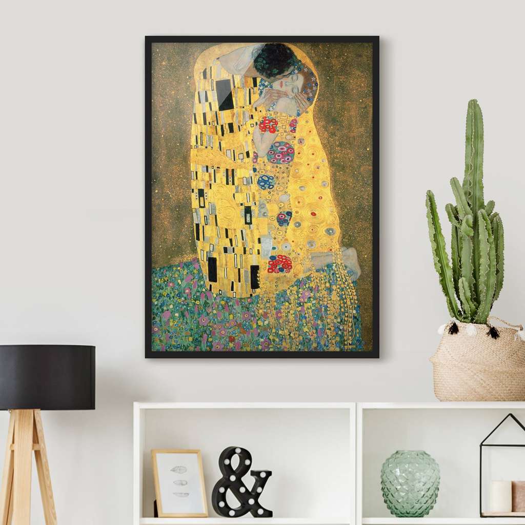 home24 Bild Gustav Klimt Der Kuß V