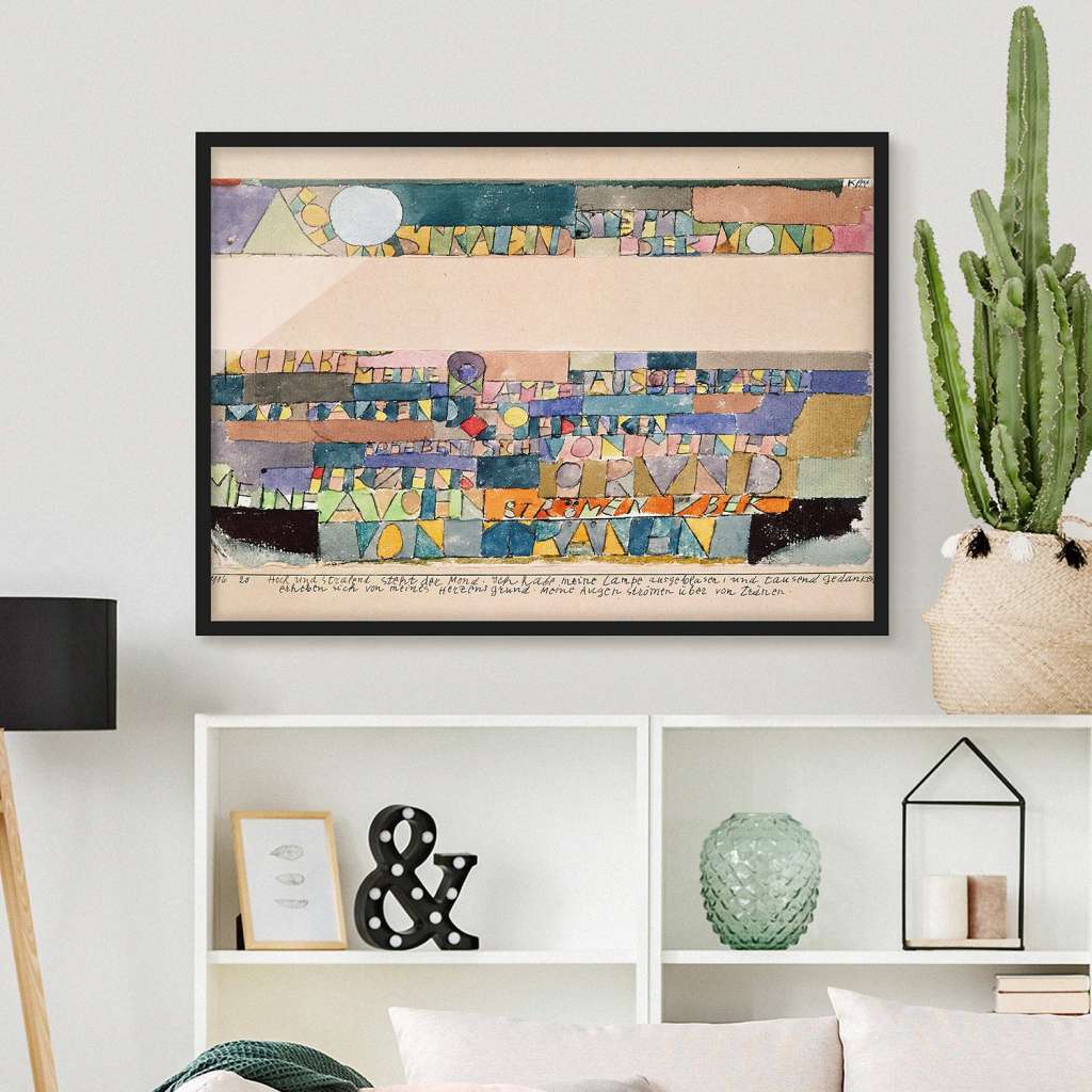 home24 Bild Paul Klee Der Mond I