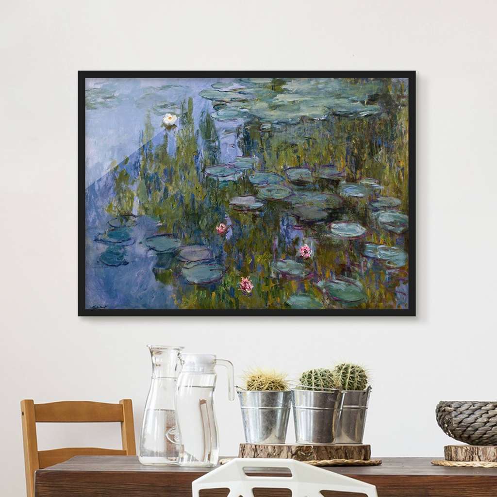 home24 Bild Claude Monet Seerosen Nympheas I