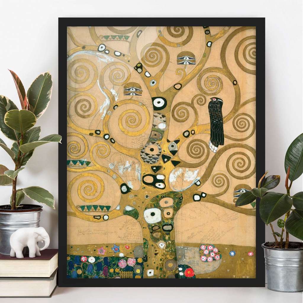 home24 Bild Gustav Klimt Der Lebensbaum V
