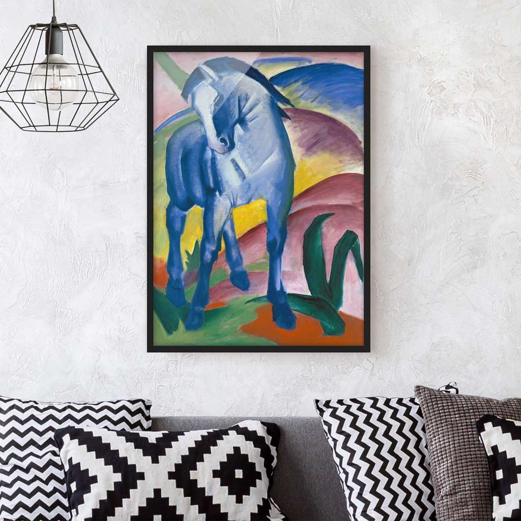 home24 Bild Franz Marc Blaues Pferd