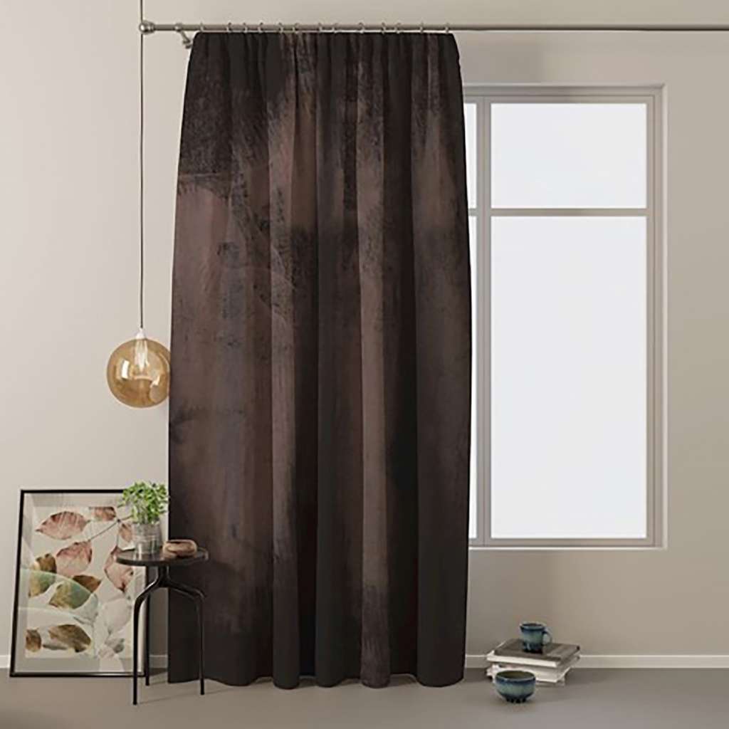home24 Vorhang mit Kräuselband Velvet