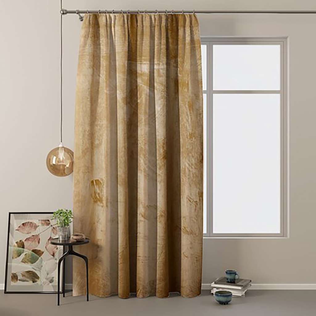 home24 Vorhang mit Kräuselband Velvet