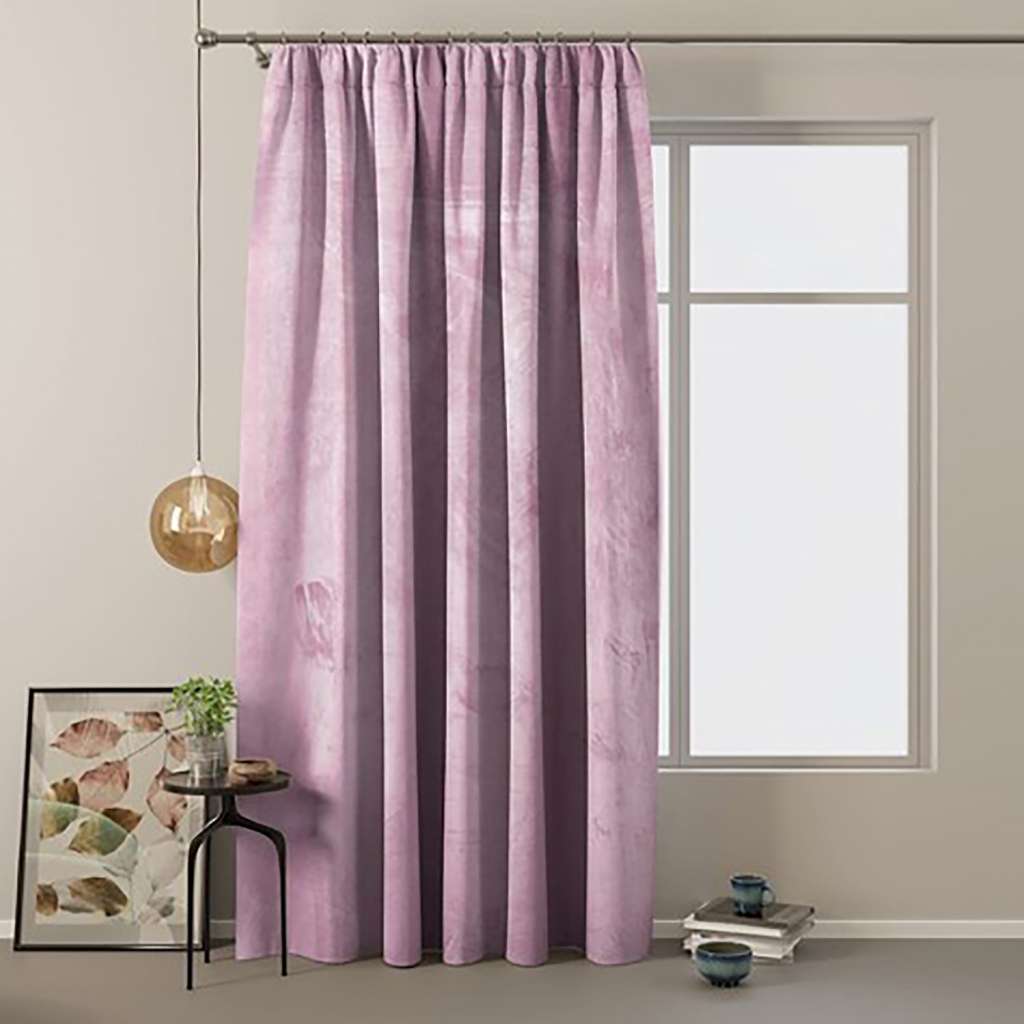 home24 Vorhang mit Kräuselband Velvet