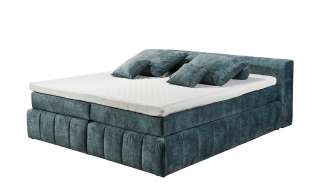 uno Boxspringbett  Phoenix ¦ blau Betten > Boxspringbetten > Boxspringbetten 180x200 - Höffner