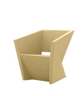 Vondom - FAZ Armlehnenstuhl - beige - outdoor