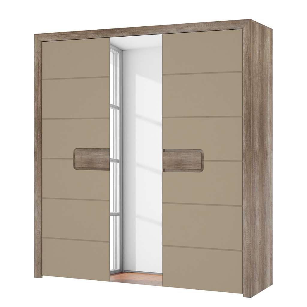 home24 Drehtürenschrank Tandel