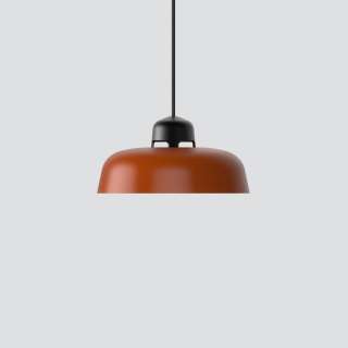 Wästberg - Dalston w162 Pendelleuchte - 30 x 15 cm - LED schwarz - rot/orange - indoor