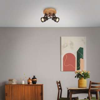 home24 LED-Deckenleuchte Tahun II