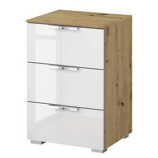 home24 Nachtkommode SKØP x3