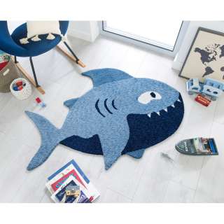 home24 Kinderteppich Shark