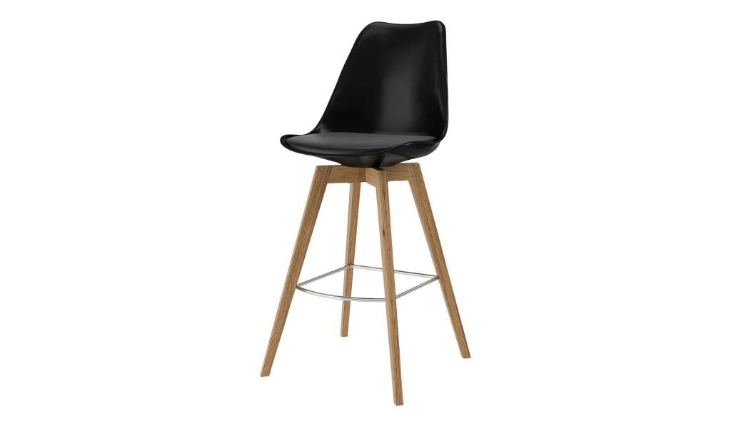 Barstuhl  Baldwin ¦ schwarz Stühle > Barhocker - Höffner