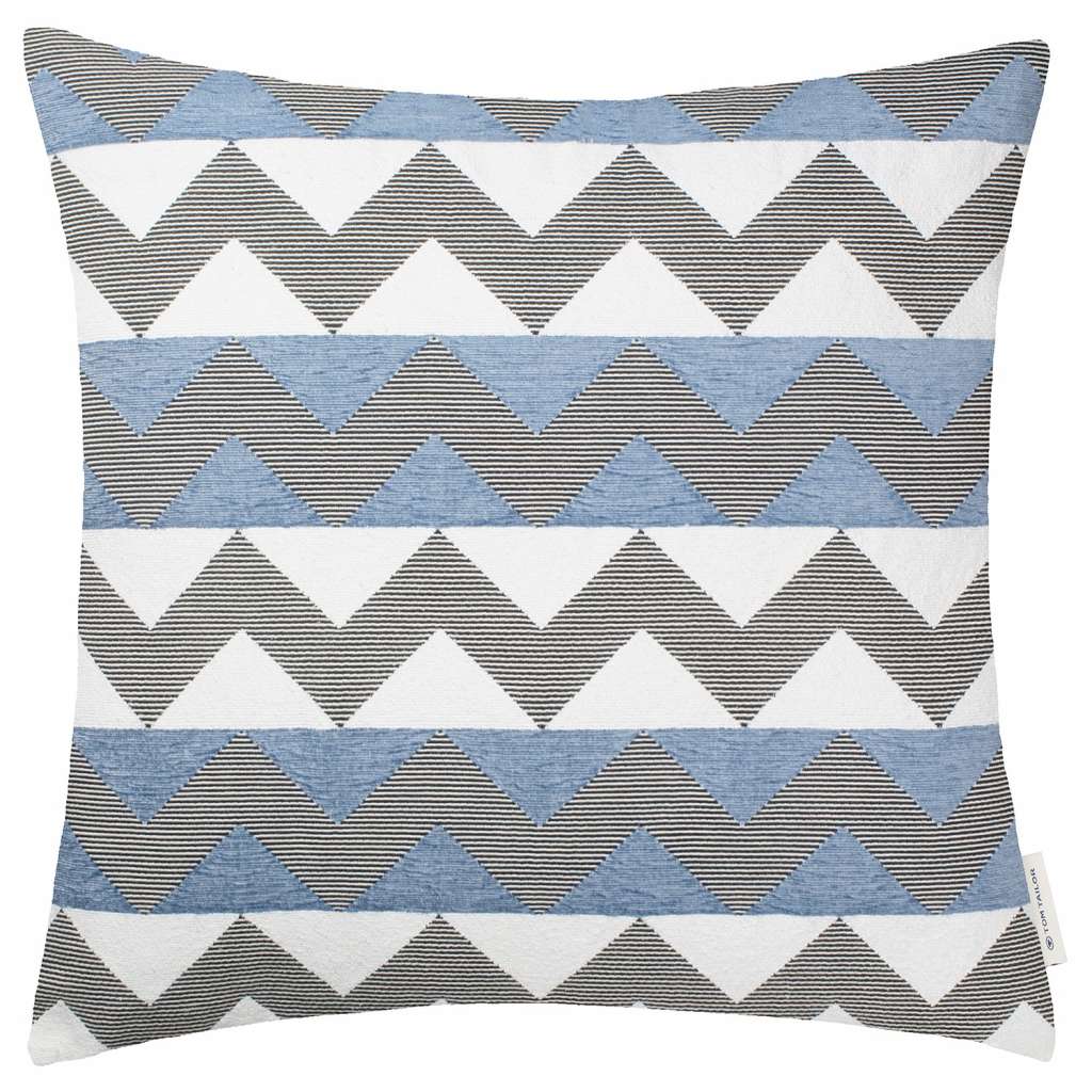 home24 Kissenbezug Colourblock Zag
