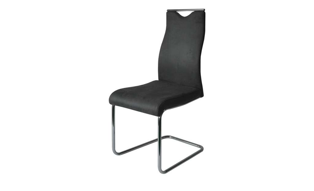 Schwingstuhl  Danny ¦ grau Stühle > Freischwinger - Höffner