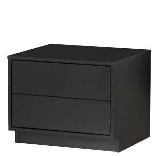 Nachttisch Schrank mit zwei Schubladen Push to open Funktion