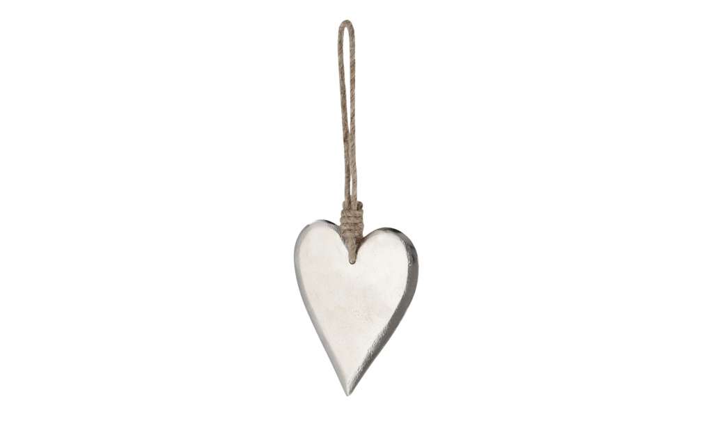 Deko Herz ¦ silber ¦ Aluminium Dekoration > Dekoartikel - Höffner