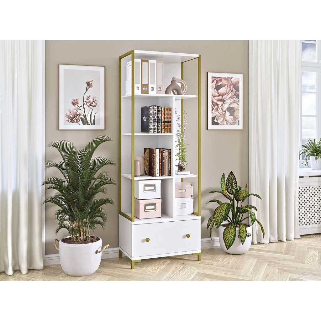 home24 Büroregal Shiny