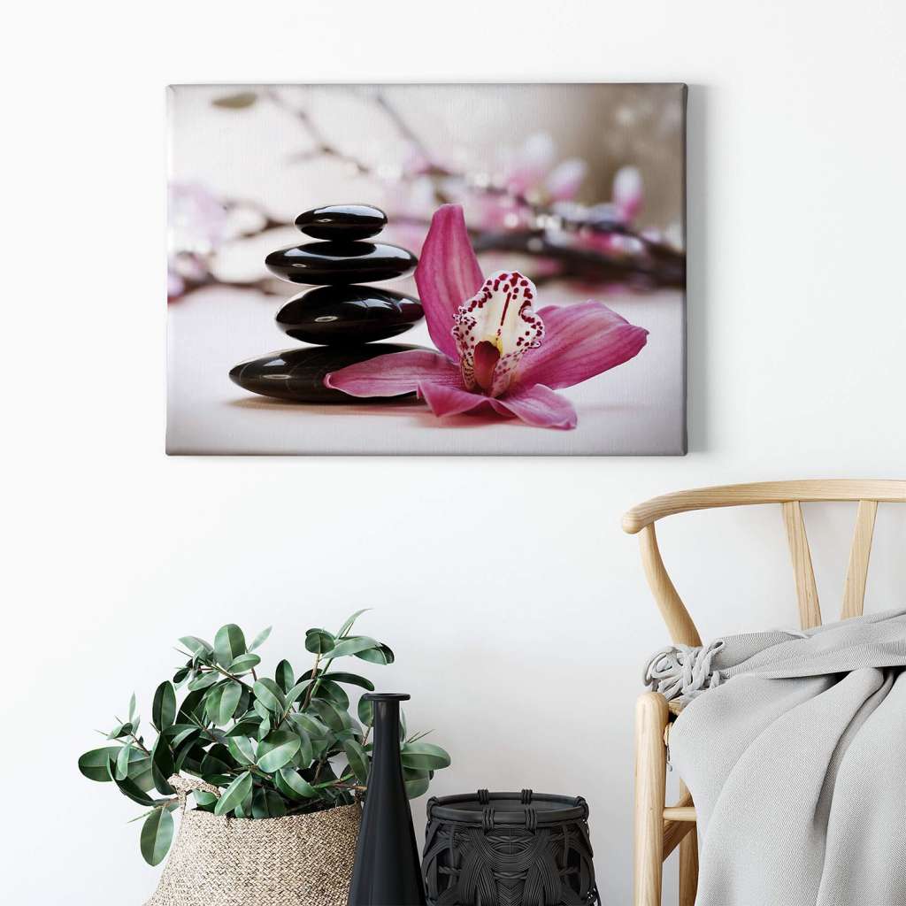 home24 Wandbild Japanisch Orchid Floral