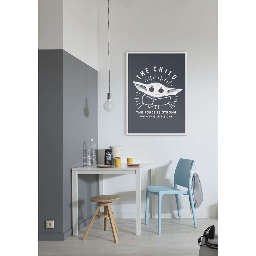 home24 Wandbild Mandalorian The Child Iconic