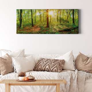 home24 Leinwandbild Deep Forest