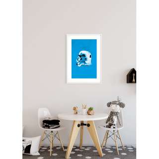 home24 Wandbild Star Wars Helmets Stormtrooper