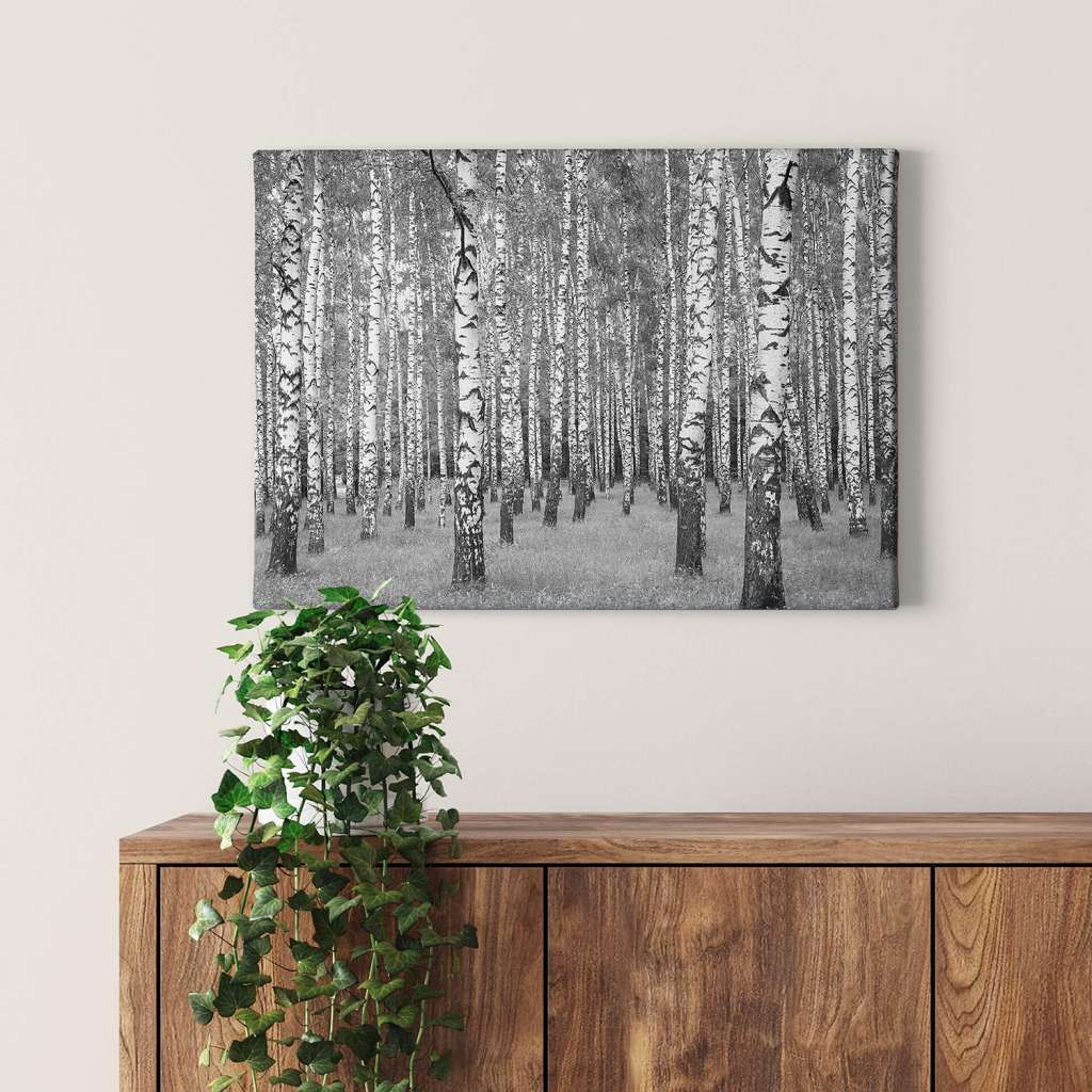 home24 Wandbild Birch Forest