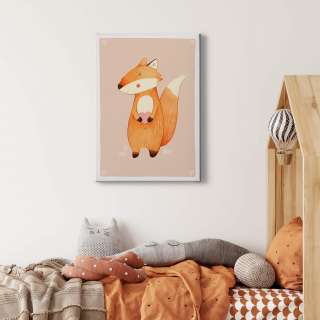 home24 Leinwandbild Fuchs