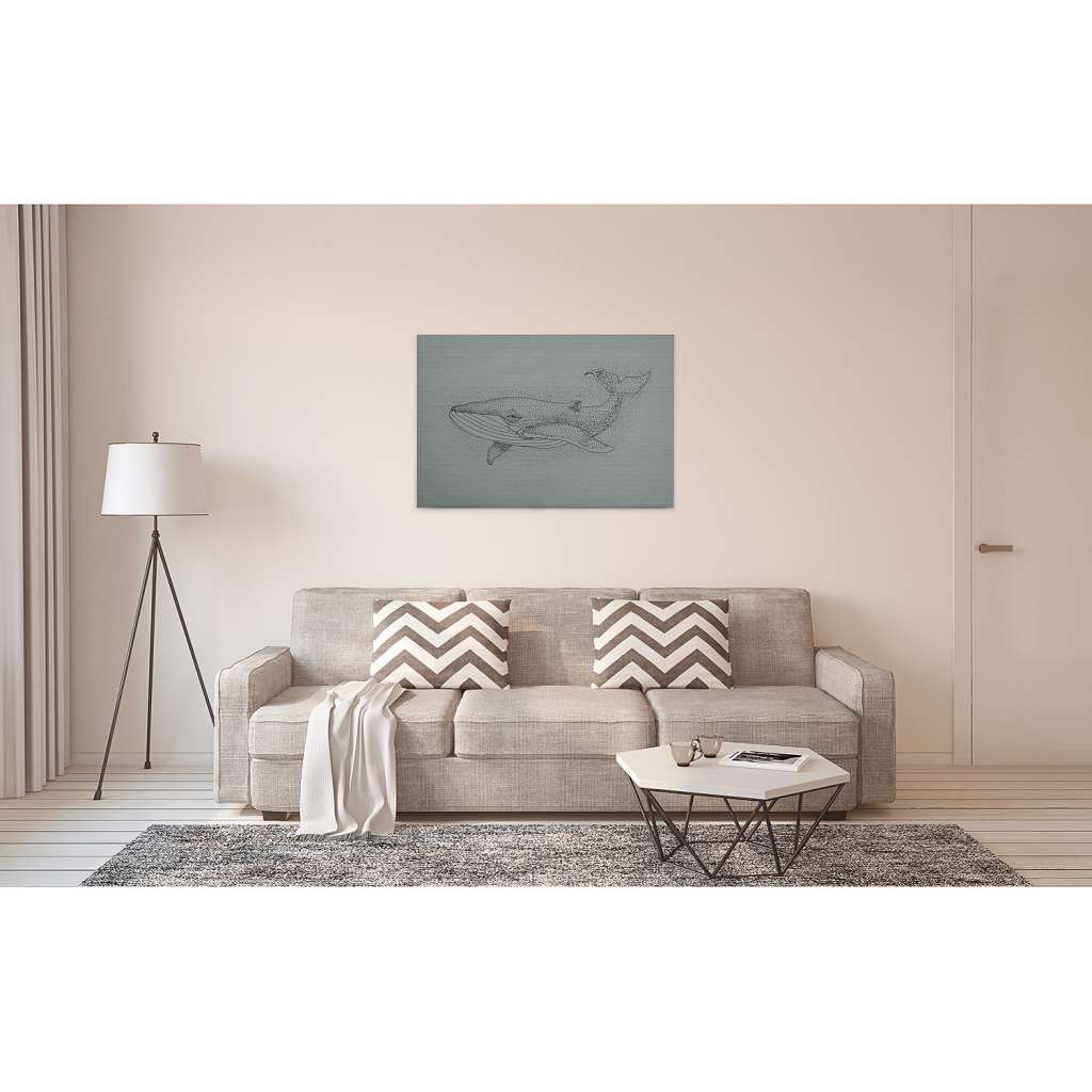 home24 Leinwandbild Wal Titan