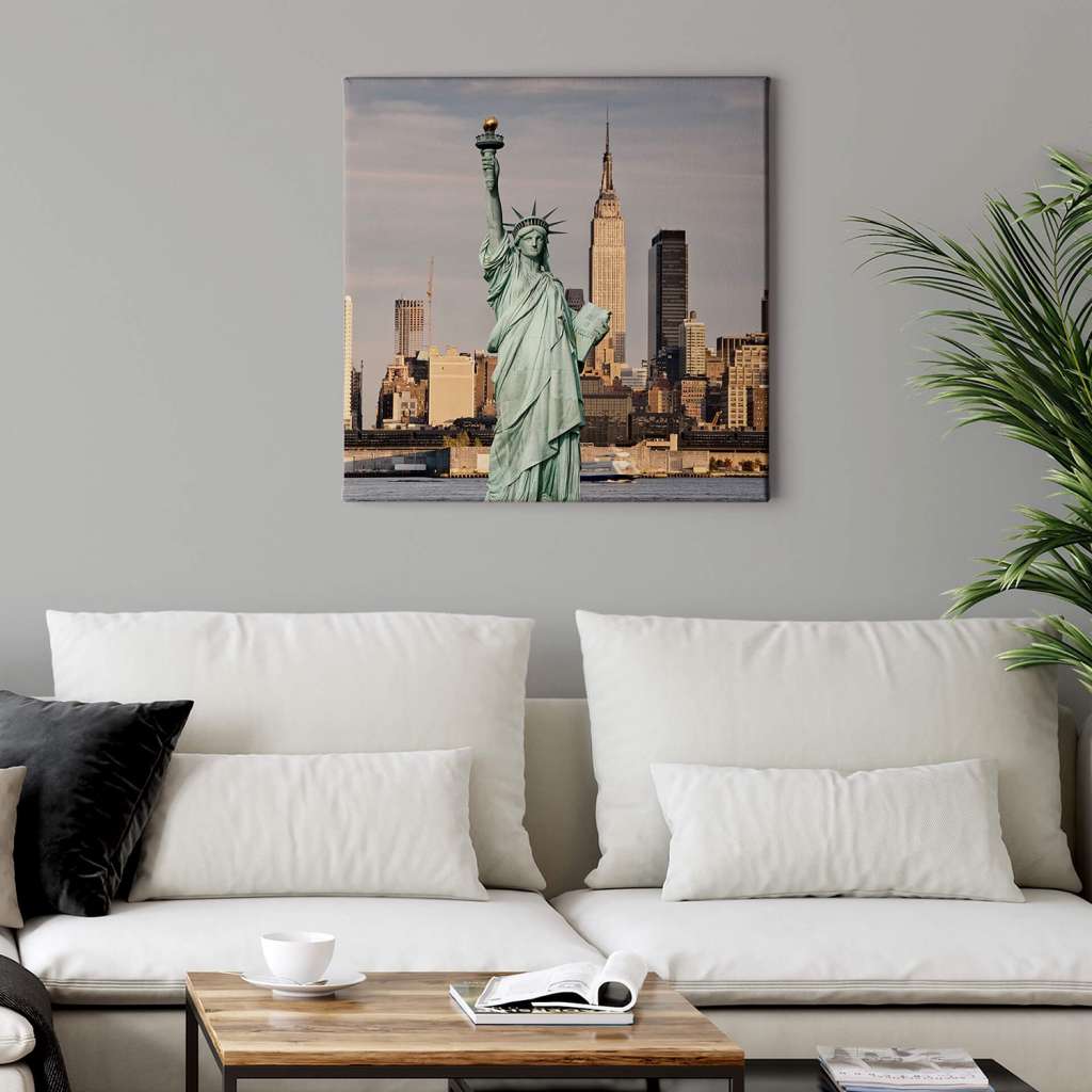 home24 Leinwandbild Statue Of Liberty