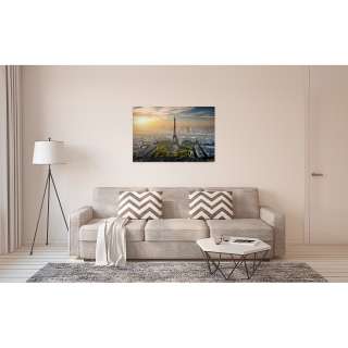 home24 Leinwandbild Paris Eiffel Tower