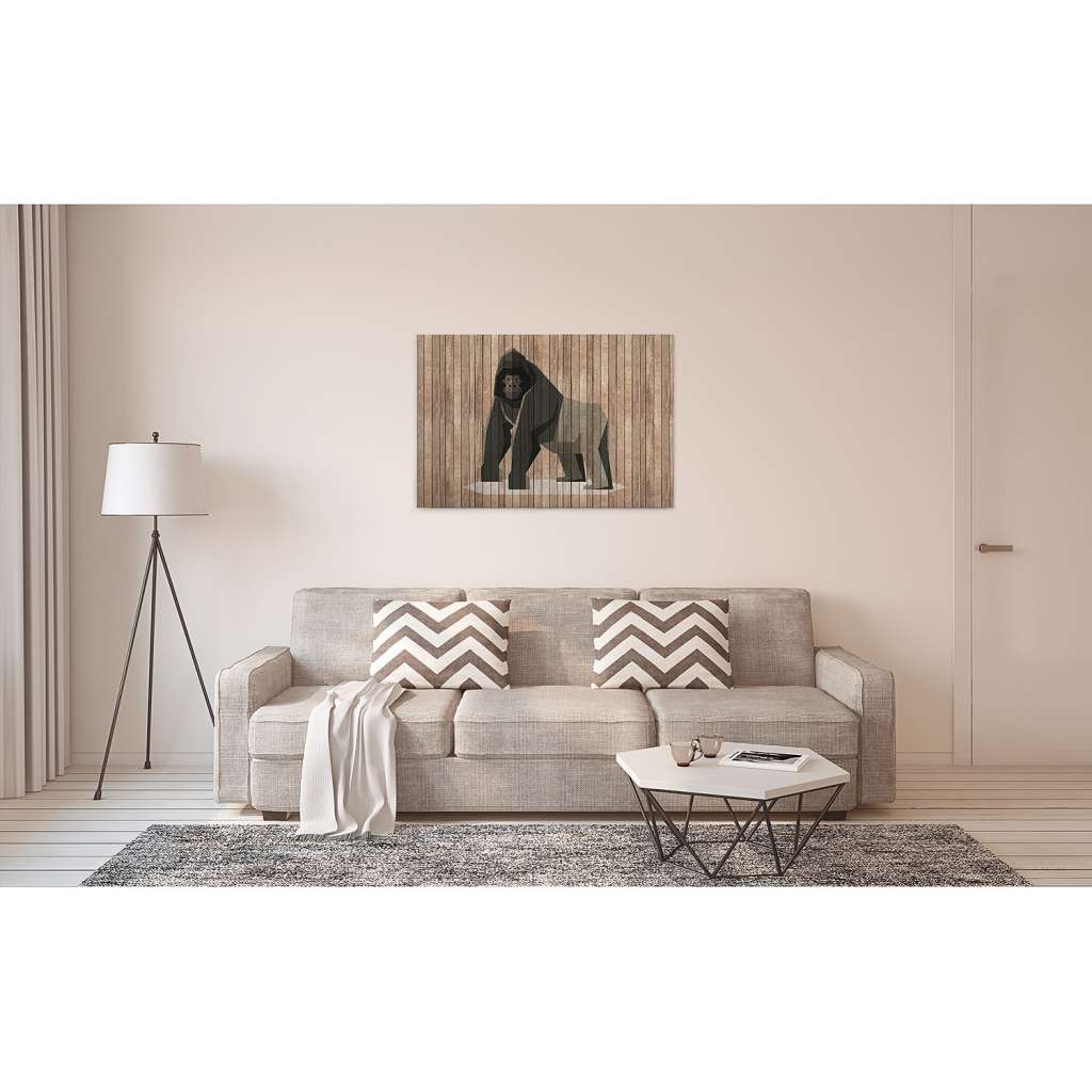 home24 Wandbild Gorilla Born To Be Wild